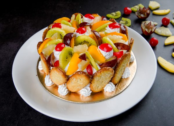 Mixed Fruit Malakoof (Eggless)
