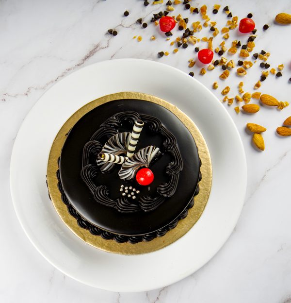 Eggless Double Truffle Cake - Image 2