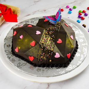 Dark Chocolate Pinata Cake