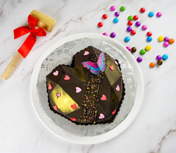 Dark Chocolate Pinata Cake - Image 2