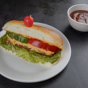 Crispy Chicken Hot Dog